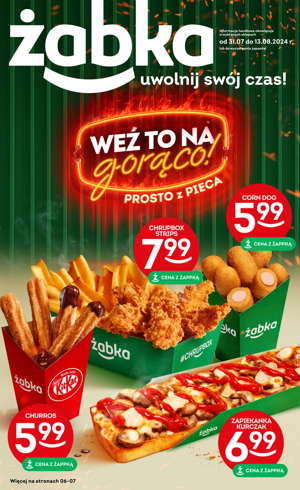 gazetka żabka Weź to na gorąco