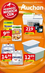 Gazetka promocyjna Auchan Pewność niskich cen