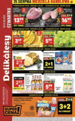 Gazetka Delikatesów Centrum od czwartku 22 08q