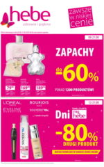 gazetka promocyjna drogerii hebe zapachy
