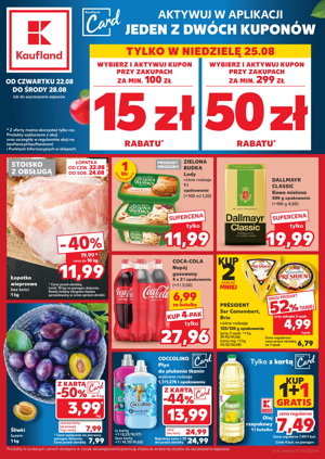 gazetka promocyjna kaufland od 22 08