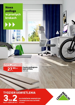 gazetka leroy merlin nowa podłoga