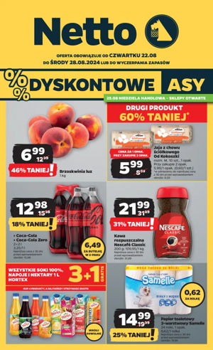 gazetka Dyskontowe asy Netto od 22 08