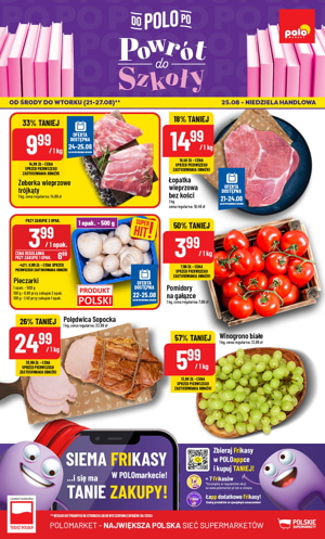 Gazetka PoloMarket Powrót do szkoły