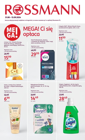 gazetka promocyjna Rossmann mega się opłaca