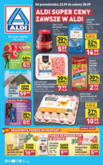 gazetka Jakość Aldi w super cenach od 23 09