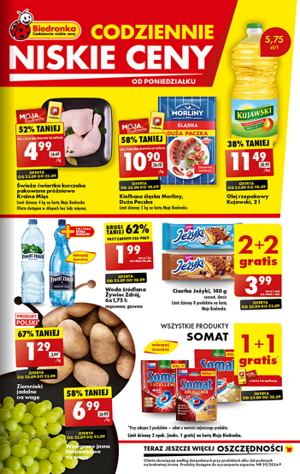 gazetka promocyjna Biedronka od poniedziałku 23 09