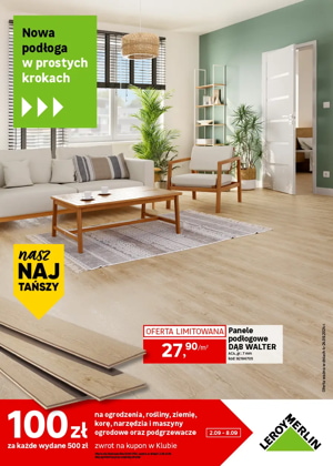 gazetka promocyjna leroy merlin nowa podłoga