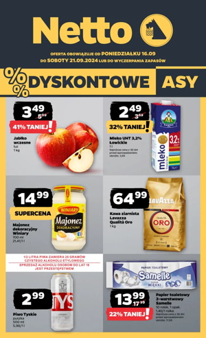 gazetka promocyjna Netto Dyskontowe asy