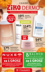 Gazetka promocyjna Ziko Dermo Świadoma pielęgnacja skóry dojrzałej