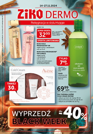 Gazetka promocyjna Ziko Dermo Pielęgnacja w stylu Hygge