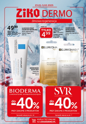 Gazetka promocyjna Ziko Dermo Zimowa regeneracja