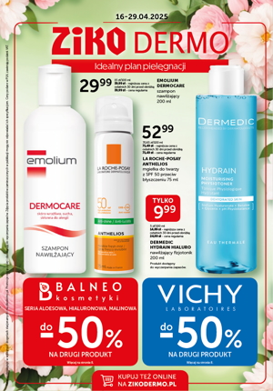 Gazetka promocyjna Ziko Dermo Idealny plan pielęgnacji