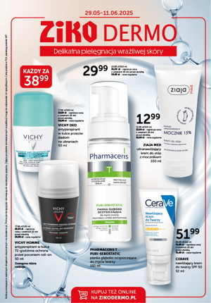 Gazetka promocyjna Ziko Dermo Delikatna pielęgnacja wrażliwej skóry