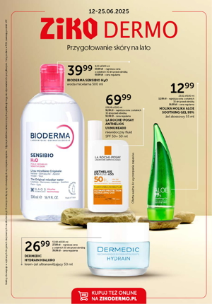 Gazetka promocyjna Ziko Dermo Przygotowanie skóry na lato