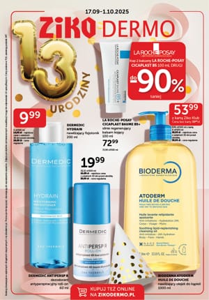 gazetka ziko dermo 13 urodziny